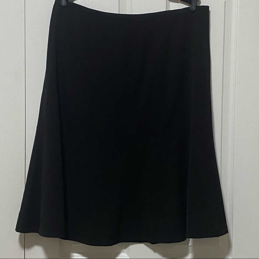 RAFAELLA®WOMAN black A-line skirt size 16W